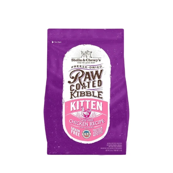 Picture of Stella & Chewy's Raw Coated Kibble Cage-Free Chicken Recipe FOR KITTENS